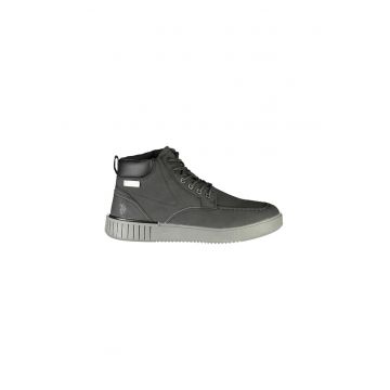 Bocanci sport barbati -  40% Poliester - 60% Poliuretan - Negru - PYRO002MCUY1 - Negru