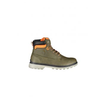 Bocanci sport barbati -  50% Poliester - 50% Poliuretan - Verde - ZIGGY002MCU2 - Verde