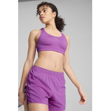 Bustiera pentru alergare Midnight Plum - Roz orhidee