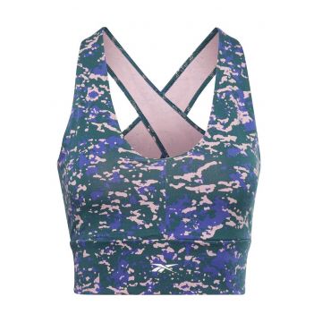 Bustiera sport  model Safari - sustinere usoara - multicolor - bumbac