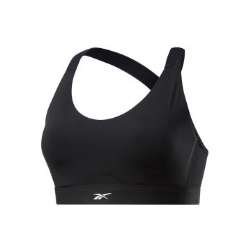Bustiera sport  suport ridicat - neagra - poliester/elastan -