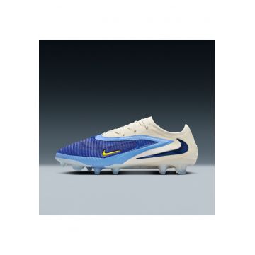 Ghete de fotbal  Phantom 6 Low Elite FG - albastru - Alb