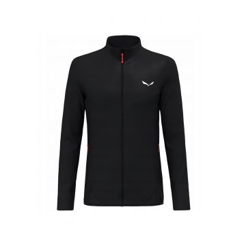 Jacheta sport barbati  Puez Waffle Hyb PL - neagra - material tehnic -