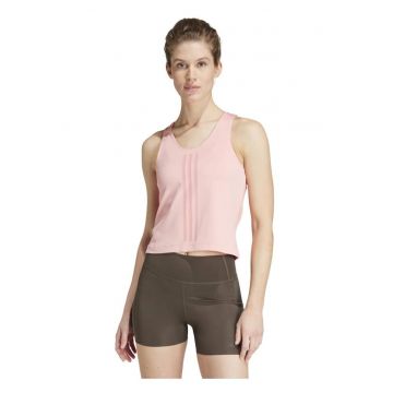 Maiou sport adidas - reversibil - roz - din materiale reciclate - cu tehnologie AEROREADY
