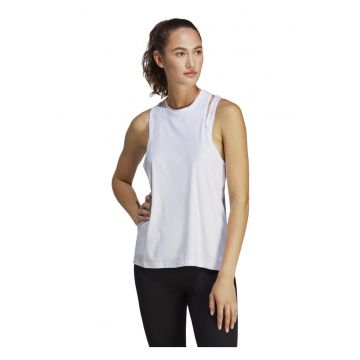 Maiou sport -  AEROREADY - alb - materiale reciclate