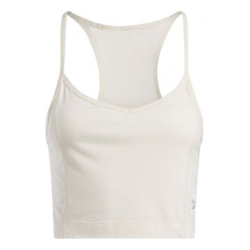 Maiou sport dama  alb - bumbac - croiala ajustata -