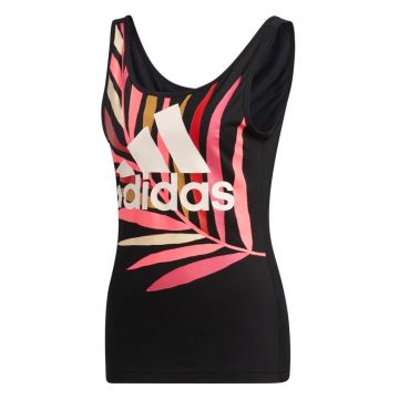 Maiou sport dama -  FARM Rio - design tropical - negru - 69% modal -