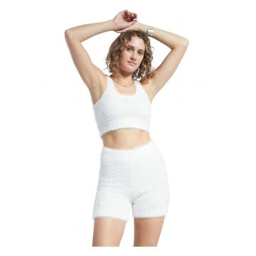 Maiou sport dama -  mulat - alb - poliester - cu logo brodat -