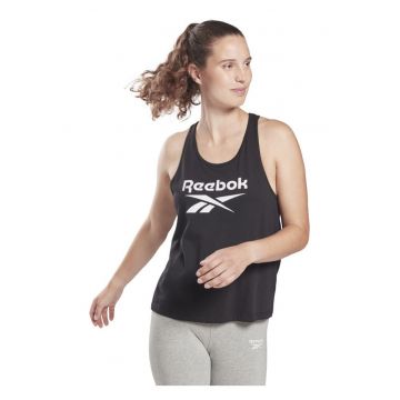 Maiou sport dama -  [REE]CYCLED - negru - 70% bumbac/30% poliester reciclat