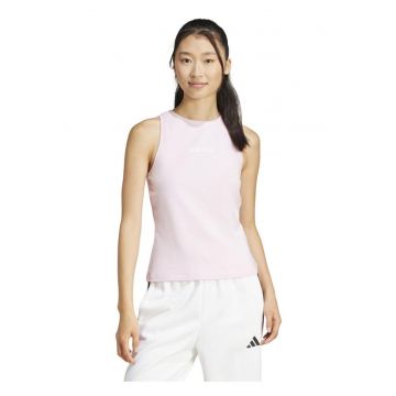Maiou sport dama -  roz - tesatura single jersey - croiala stramta - guler rotund