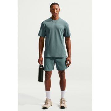 Pantaloni scurti cu snur de ajustare pentru fitness Unlimited - Gri verzui