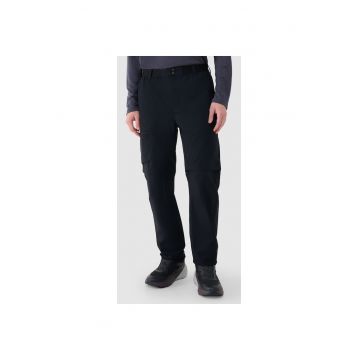 Pantaloni sport barbati  2in1 - pentru trekking - negru