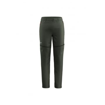 Pantaloni sport barbati  Puez Talveno - poliamida/elastan - verde inchis -