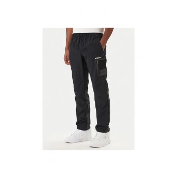 Pantaloni sport barbati -  sintetic - negru