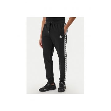 Pantaloni sport barbati -  sintetic - negru
