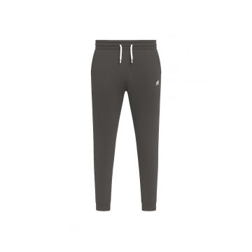 Pantaloni sport barbati U.S. GRAND POLO - gri - bumbac - croiala lejera - mansete confortabile