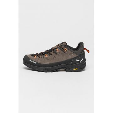 Pantofi cu tehnologie Gore-Tex® pentru drumetii si trekking Alp Trainer 2 - Negru/Gri carbune