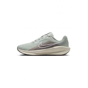Pantofi din plasa cu logo contrastant pentru alergare Downshifter 13 Road - Gri deschis/Kaki