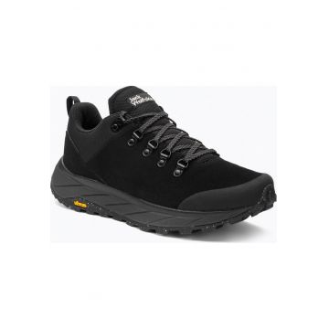 Pantofi drumetie barbati Terraventure Urban Low -  Piele naturala - Negru - Negru