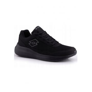 Pantofi sport barbati  de alergare - negru - material textil si sintetic -