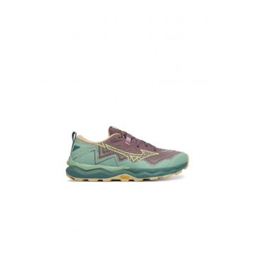 Pantofi sport barbati  J1GK2571 - alergare - verde - textil