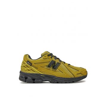 Pantofi sport barbati -  piele naturala - confort sporit - verde -