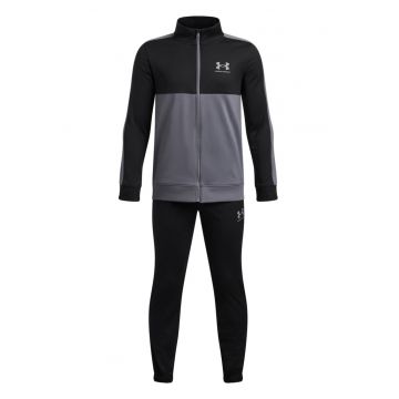 Trening cu model colorblock Rival - Negru/Argintiu/Gri inchis