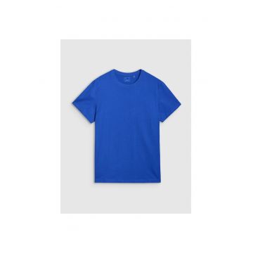 Tricou Barbati  Sportstyle Cobalt - Bumbac 100% - Regular Fit - Inscriptie 