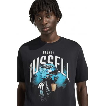 Tricou Petronas Formula 1 Motorsport - Alb/Negru stins/Albastru deschis
