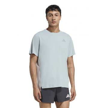 Tricou regular fit cu logo - Gri cenusiu
