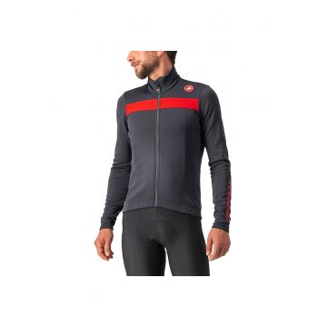 Bluza ciclism barbati  Puro 3 Antracit/Rosu - Multicolor