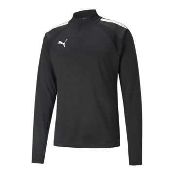 Bluza de trening barbati  TEAM LIGA - negru - poliester -