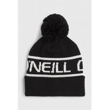 Caciula unisex cu ciucure - pentru schi Powder - Alb/Negru