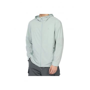 Jacheta tehnica impermeabila - UPF50+ -  Verde menta -