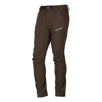 Pantaloni cu o curea ajustbila pentru drumetii Blazej - Maro inchis