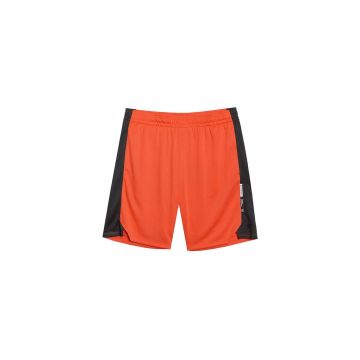 Pantaloni scurti de baschet  portocalii - uscare rapida - model oversize - sintetic