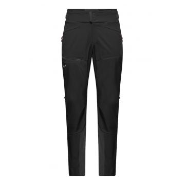 Pantaloni softshell barbati  Ortles Durastretch/Stormwall - Negru