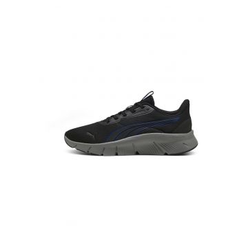 Pantofi Flexfocus Lite din plasa cu logo - pentru alergare - Negru/Gri inchis