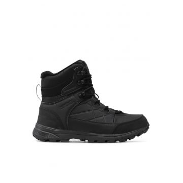 Pantofi sport barbati  209511710 - Piele ecologica/Textil - Negru - Negru