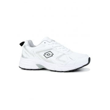 Pantofi sport barbati -  KITAURA - alb - material sintetic - design modern - talpa flexibila