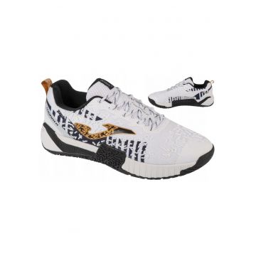 Pantofi sport barbati  Thunder 2402 - respirabili - flexibili - alb - Alb