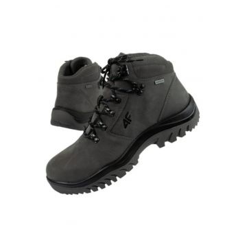 Pantofi trekking barbati  Gri - Negru