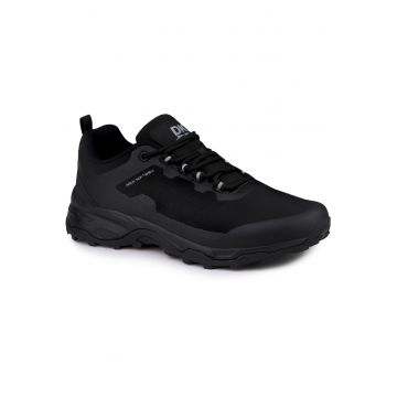 Pantofi trekking  negru - material impermeabili - respirabili - Negru