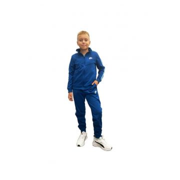 Set Trening Pentru Baieti -  Kids - Marime L (147-158 cm) - Albastru - Confortabil Si Calduros - Ideal Pentru Sport Sau Timp Liber - Un Design Modern Si Dinamic