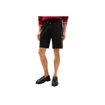Sort  GLOBAL STRIPE SWEATSHORT-MW0MW42883-BDS