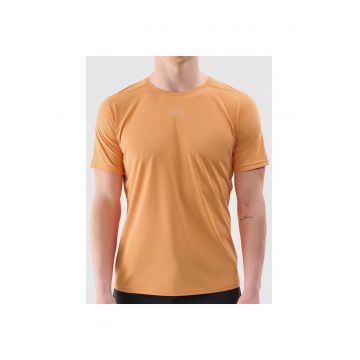 Tricou ciclism  uscare rapida - portocaliu - pentru barbati - sintetic