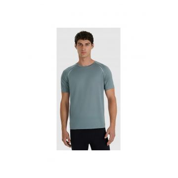 Tricou de alergare  gri - uscare rapida - material sintetic