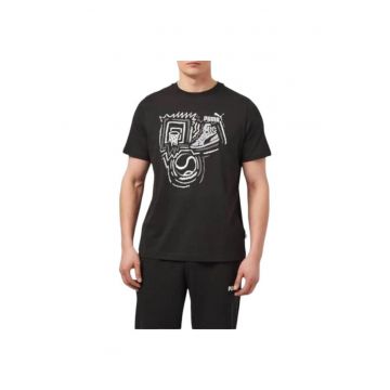 Tricou  Graphics Year of Sports 34909 - Negru