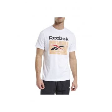 Tricou sport barbati -  Bumbac - Alb - Alb