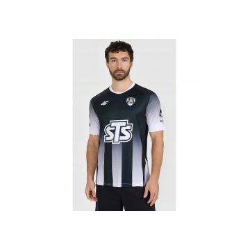 Tricou sport barbati  poliester - alb/negrudwqfq - Multicolor
